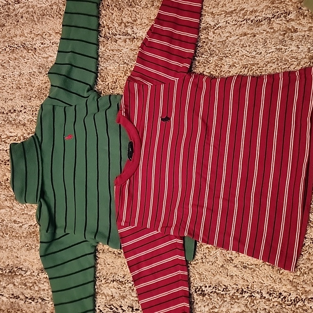 2 long sleeve Ralph Lauren shirts size 2t.